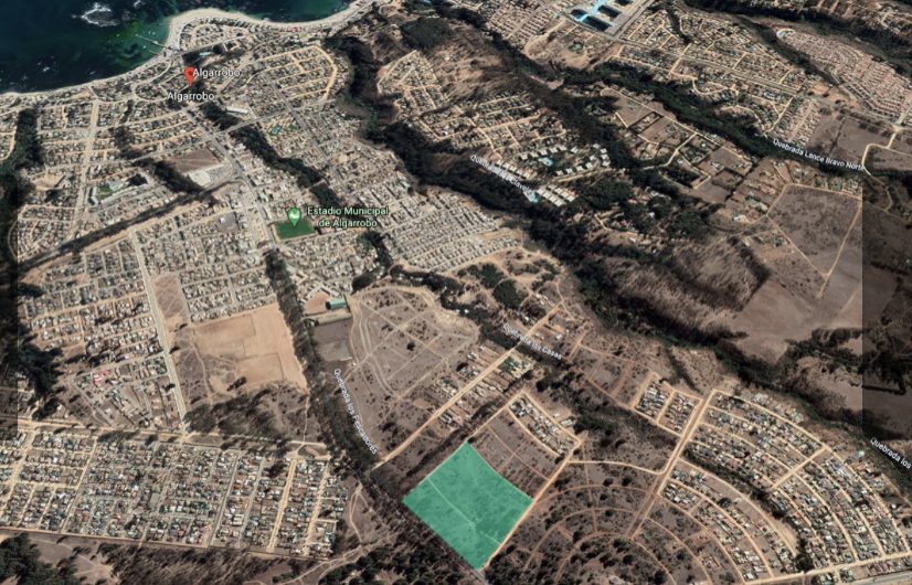 Terreno Urbano Algarrobo – 6,9 Has – Aptitud Habitacional, Comercial, Turístico. – 1,29 UF Mt2